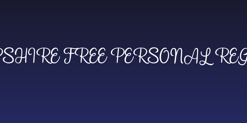 Hampshire Free Personal Regular Social Header