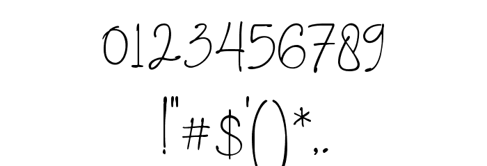 Hampton personal use only Font OTHER CHARS