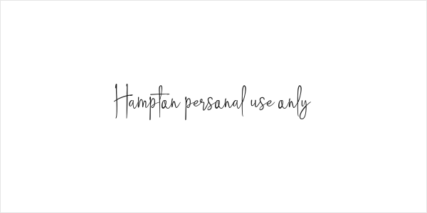 Hampton personal use only Logo