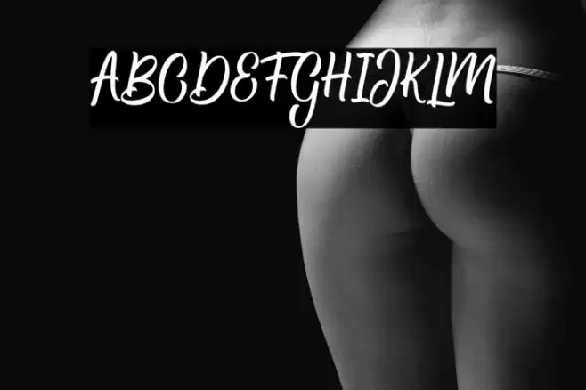 Hamsley Script Regular Font examples