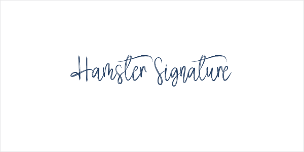 Hamster Signature Logo