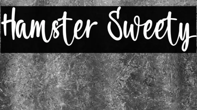 Hamster Sweety Caratteri examples