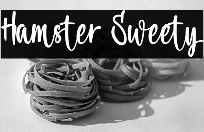 Hamster Sweety Caratteri examples