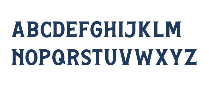Hamston Regular Lowercase