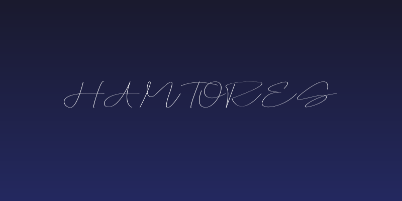 Hamtores Social Header