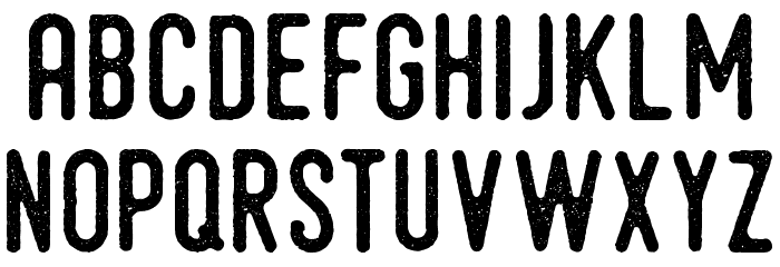 Hamurz Free Version Schriftart Kleinbuchstaben