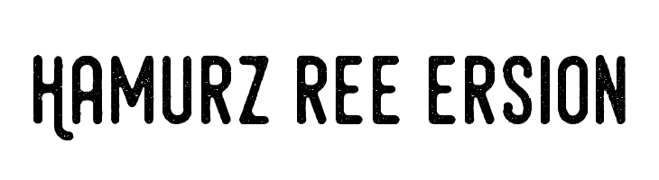HamurzFreeVersion Font