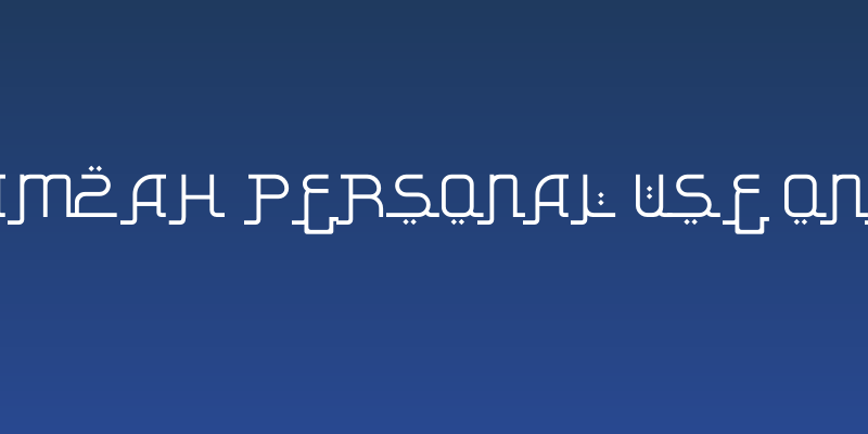 Hamzah PERSONAL USE ONLY! Social Header