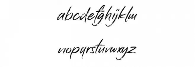 Han Le Tours Demo Version 字体 小写