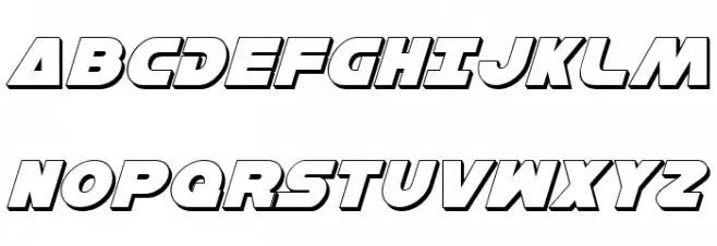 Han Solo 3D Italic  