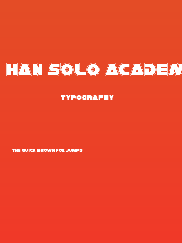 Han Solo Academy Poster