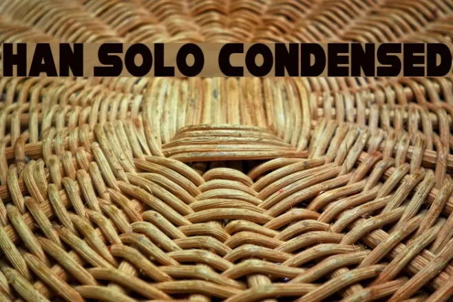 Han Solo Condensed Example 1