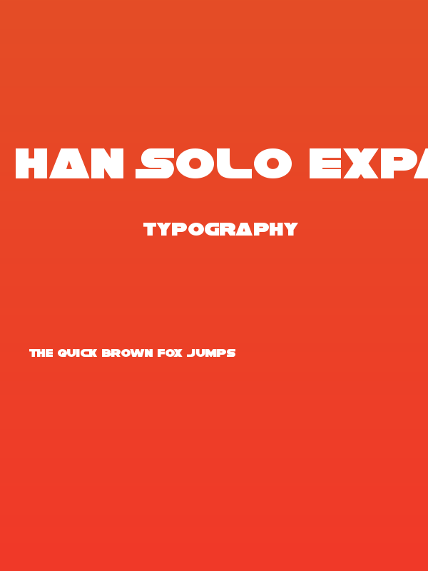 Han Solo Expanded Poster