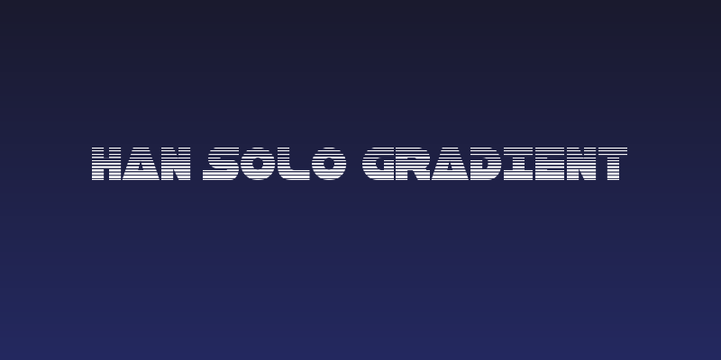 Han Solo Gradient Social Header