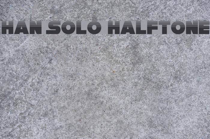 Han Solo Halftone Example 1