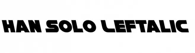 Han Solo Leftalic 
