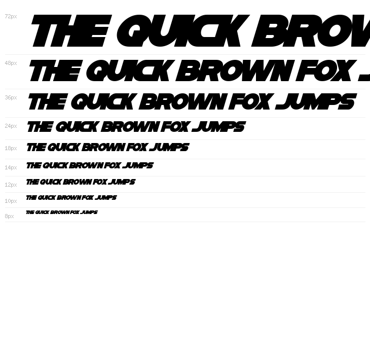 Han Solo Overlap Italic Waterfall