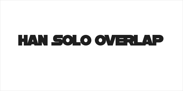 Han Solo Overlap Logo