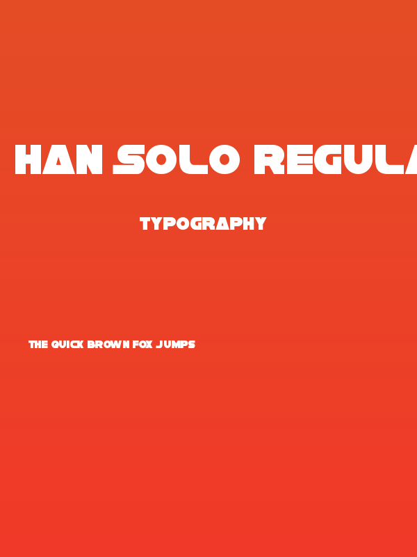 Han Solo Regular Poster