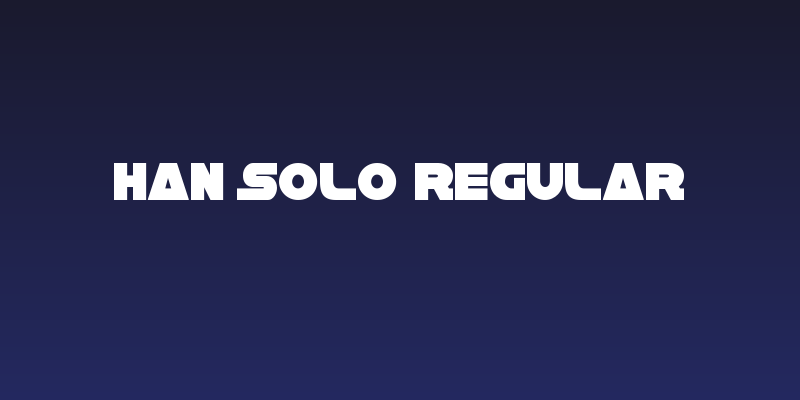 Han Solo Regular Social Header