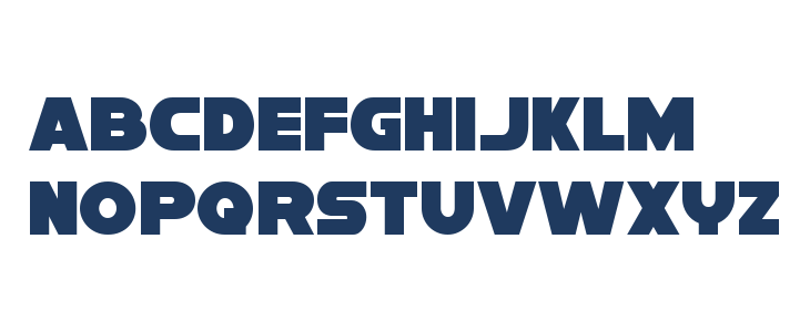 Han Solo Regular Lowercase