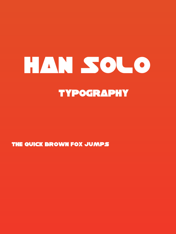 Han Solo Poster
