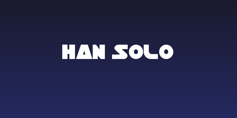 Han Solo Social Header