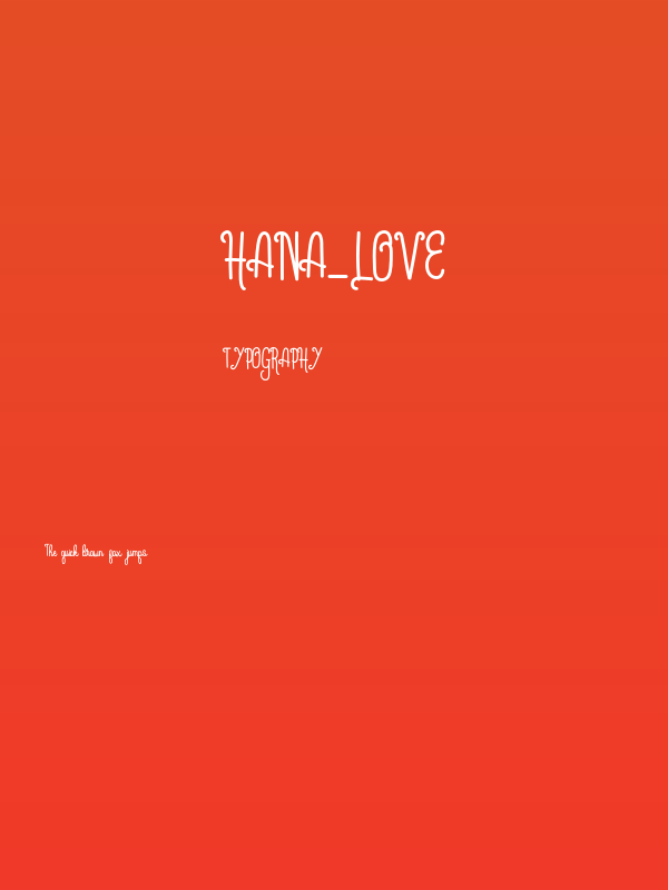 Hana_love Poster