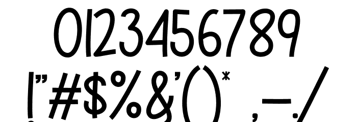 Hanabi Font OTHER CHARS