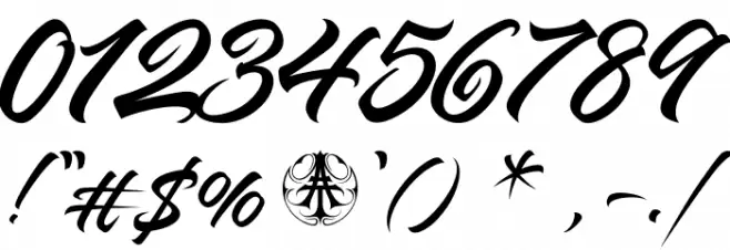 HanaheliaPersonalUseOnly-Regula Font OTHER CHARS