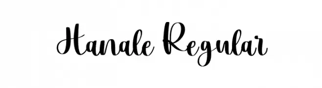 Hanale Regular 