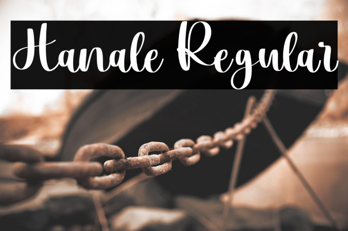 Hanale Regular Example 2