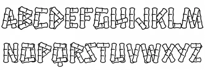 Hanalei Schriftart Groß