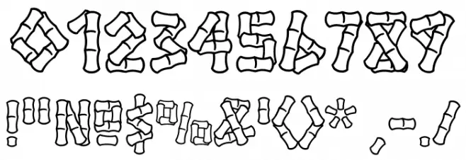 Hanalei Schriftart Anderer Schreiben