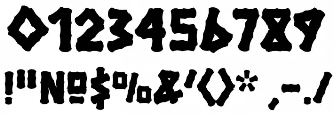 HanaleiFill-Regular Font OTHER CHARS