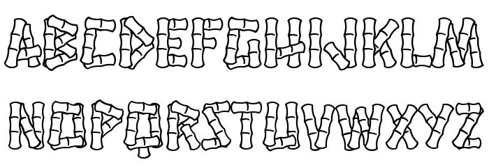 Hanalei Font LOWERCASE