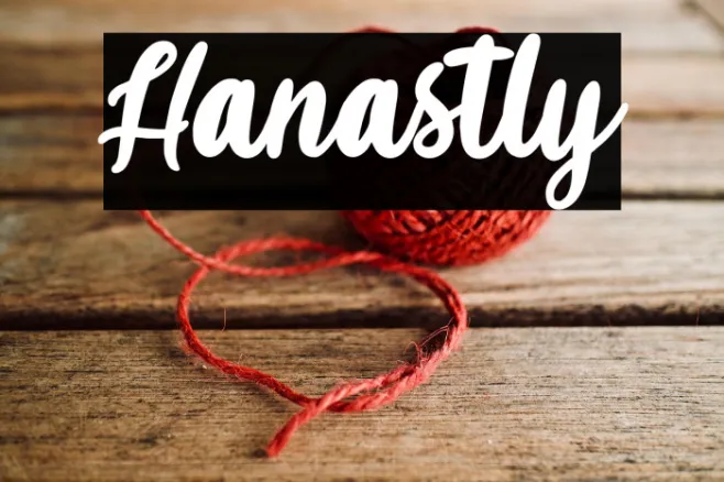 Hanastly Example 2