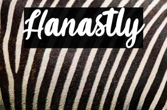 Hanastly Example 3