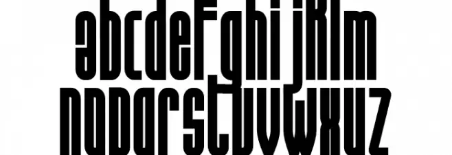 Hanca Bold Bold خط أحرف صغيرة