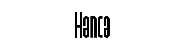 Hanca  Скачать бесплатные шрифты