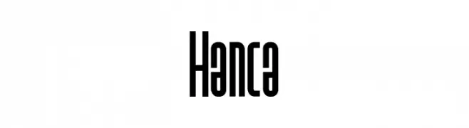 Hanca  免费字体下载