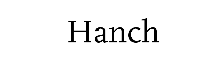 Hanch  لخطوط تنزيل