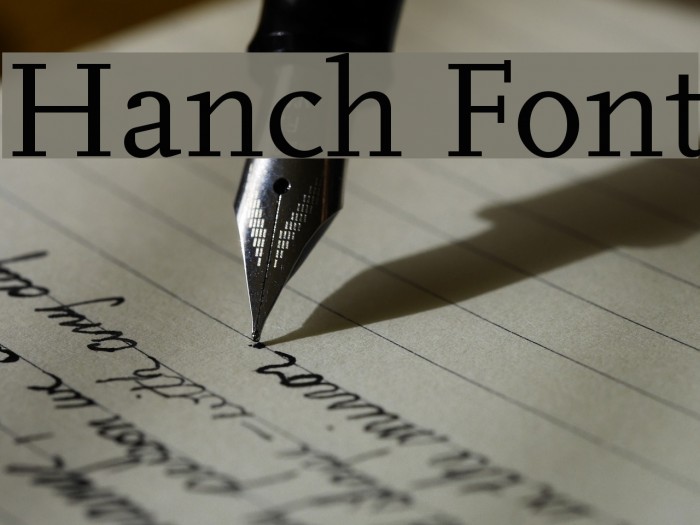 Hanch Font examples