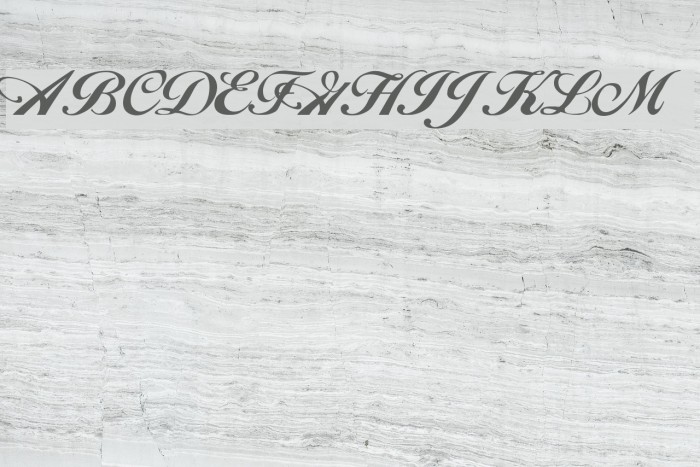 Hancock Font examples