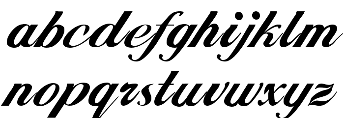 Hancock Font Litere mici