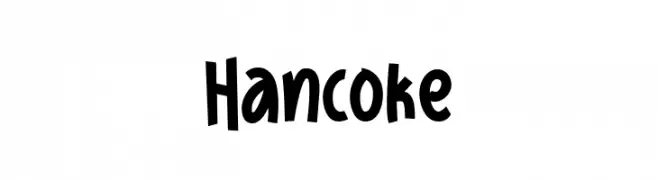 Hancoke  Frei Schriftart Herunterladen