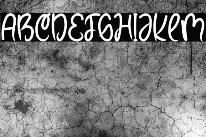 Hand Ball Font examples