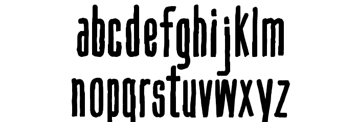 Hand Book Font LOWERCASE