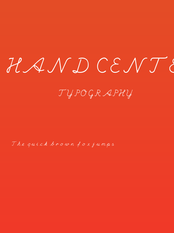 Hand Center Poster