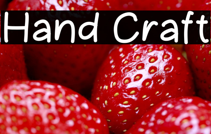 Hand Craft Example 1